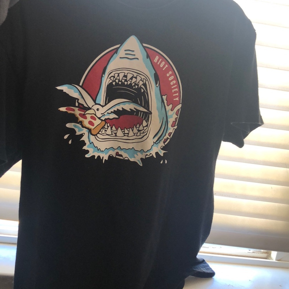 Riot society shirt.